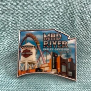 Harley Davidson pin from Mad River in Sandusky